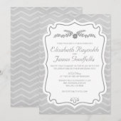 Le Chevron noir et blanc lance des invitations de (Devant / Derrière)