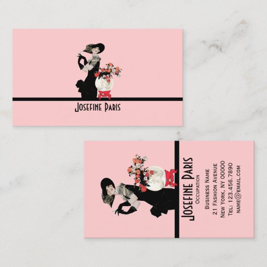 Le Chic Calling - CHANGER LE Carte de visite DE CO (Devant / Derrière)