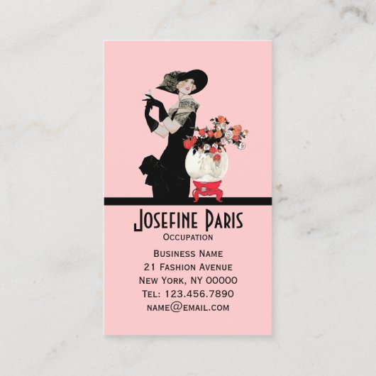 Le Chic Calling - CHANGER LE Carte de visite DE CO (Dos)