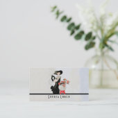 Le Chic ~ Visitekaartje (Staand voorkant)