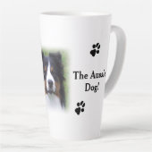 Le Chien australien Latte Mug (Angle droit)