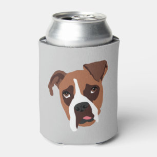 Le chien de boxeur peut glacière