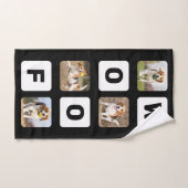 Le chien de garde de Woof Personnalisé (Serviette à main)