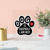 Le Chien Est Amical Je Ne Suis Pas (Mariage)