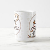 Le chien est confus de café Mug (Centre)