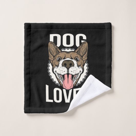 Le Chien Est Mon Meilleur Ami (Gant de toilette)