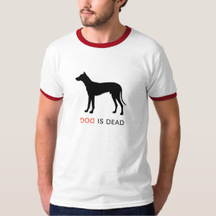 Le chien est T-shirt mort