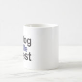 Le chien m'aime la meilleure tasse (Centre)