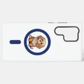 Le chien mignon dans mon coque Samsung Galaxy S23  (Verso Horizontal)