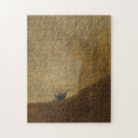 Le chien par Francisco Goya Puzzle<br><div class="desc">Francisco Goya - Masters of Art Series</div>