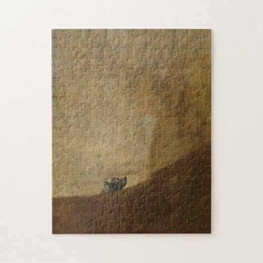 Le chien par Francisco Goya Puzzle (Vertical)