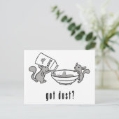 Le chinchilla a obtenu la carte postale de la (Debout devant)