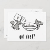 Le chinchilla a obtenu la carte postale de la (Devant / Derrière)