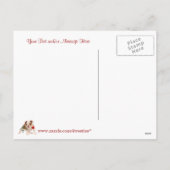 Le chiot de bouledogue soit ma version 2 de carte (Dos)