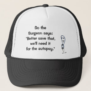 Le Chirurgien Dit Économiser Pour Le Casquette Aut