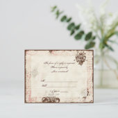 Le Chocolatier - Rose, carte RSVP (Debout devant)