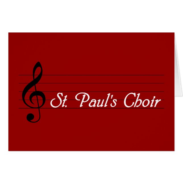 Le choeur de St Paul (Devant horizontal)