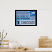 Le choix est votre santé ou médicaments Poster (Cuisine)