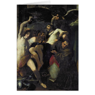 Le Christ a adoré par les anges, St SebastiAn