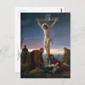 Le Christ à la Croix de Carl Bloch Carte postale (Devant / Derrière)