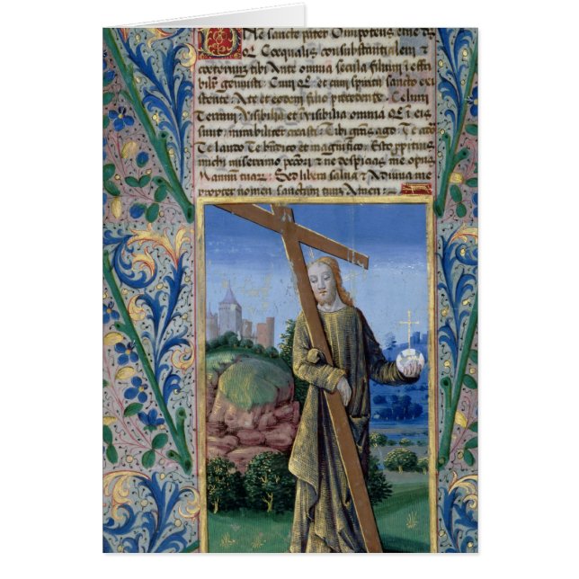 Le Christ avec la croix et le globe (Devant)