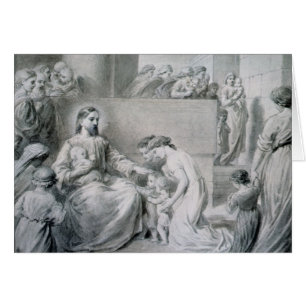 Le Christ bénissant de petits enfants