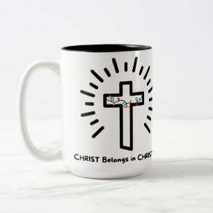 Le Christ dans la Mug de Noël