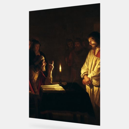 Le Christ devant Caïphe par Honthorst Fine Art (Angle)