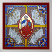 Le Christ en Majesté et les 24 Anciens Poster Impr (Devant)
