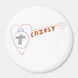 Le Christ est le principal aimant rond