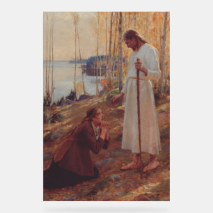 Le Christ et Marie-Madeleine par Albert Edelf
