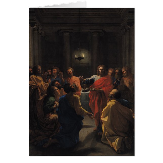 Le Christ instituant l'eucharistie (Devant)