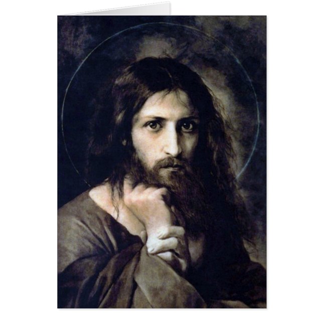 Le Christ par Ivan Nikolaevich Kramskoi (Devant)