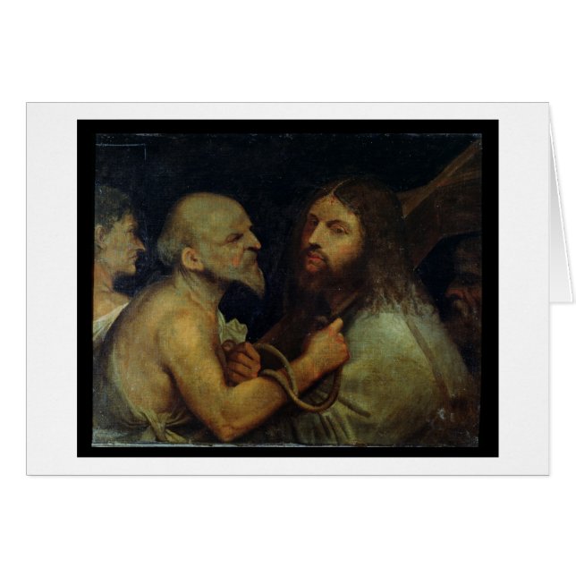 Le Christ portant la croix (Devant horizontal)