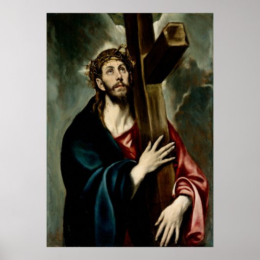 Le Christ porte la croix (Lumière 1) Poster (Devant)