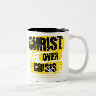 Le Christ sur la crise tasse