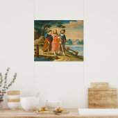 Le Christ sur la route d'Emmaüs - Poster des Beaux (Cuisine)