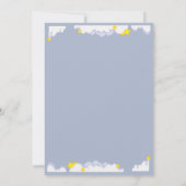 Le ciel a envoyé une invitation au Baby shower (Dos)