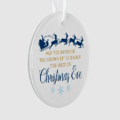 Le ciel de Noël - L'ornement de Noël (devant)