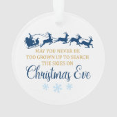 Le ciel de Noël - L'ornement de Noël (dos)