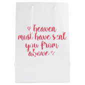 Le ciel doit vous avoir envoyé le sac romantique (Dos)