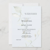 Le ciel est bleu Faire-part de mariage (Devant)