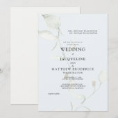 Le ciel est bleu Faire-part de mariage (Devant / Derrière)