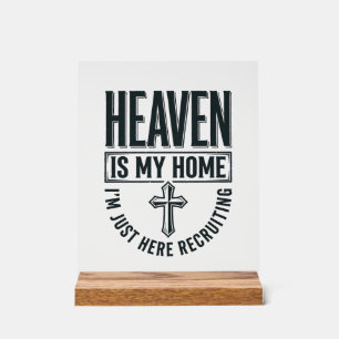 Le Ciel Est Ma Maison Chemise De Recrutement Chrét