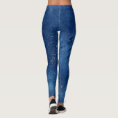 Le ciel étoilé Capri Leggings (Dos)