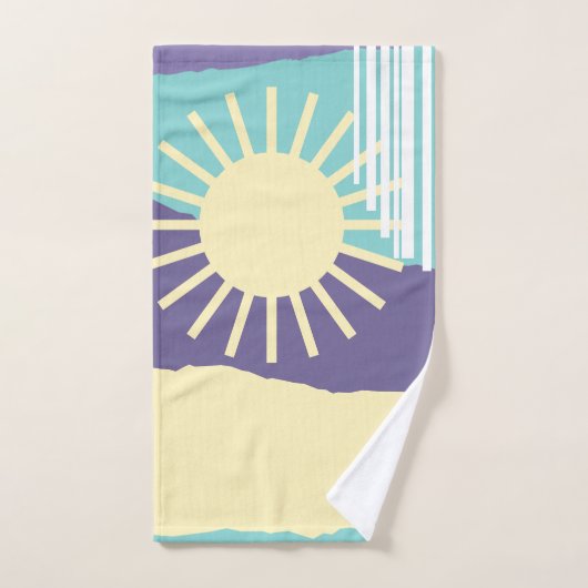 Le ciel tombe 3 (Serviette à main)