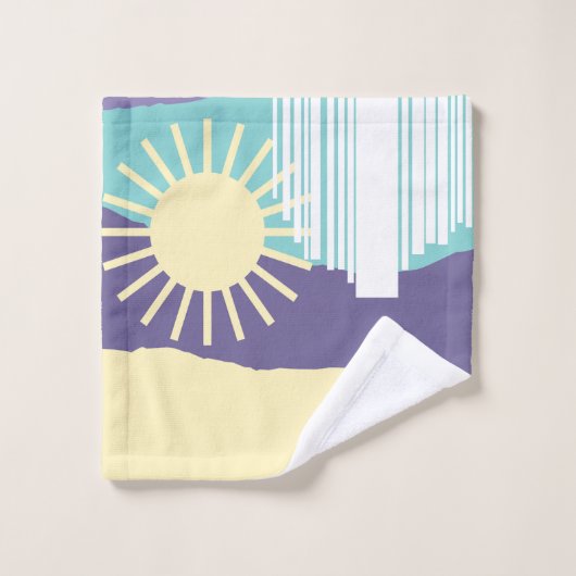 Le ciel tombe 3 (Gant de toilette)