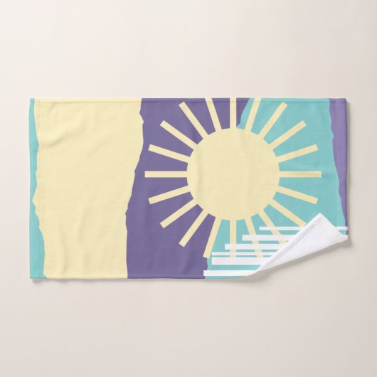 Le ciel tombe 3 (Serviette à main)