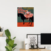 Le Cirque Girl Theatre Poster circa 1897 (Bureau à domicile)