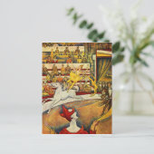 Le Cirque ("The Circus") van Georges Seurat Briefkaart (Staand voorkant)